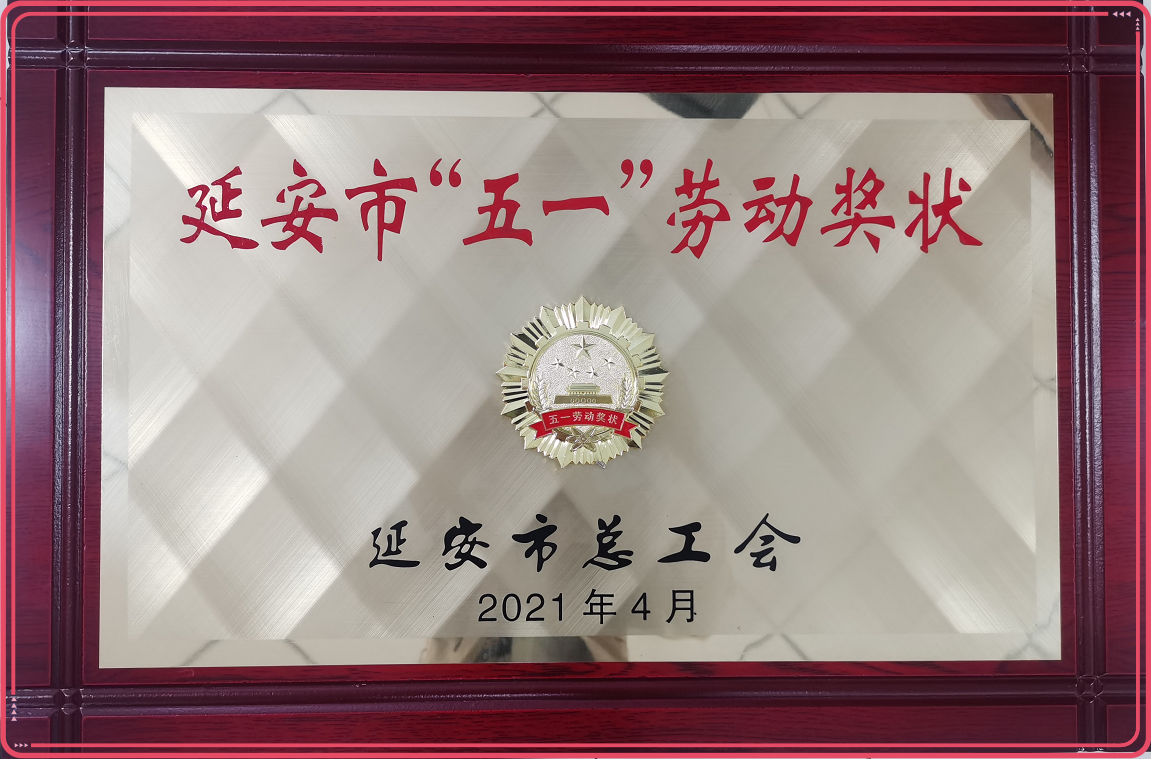 喜報：延安農業(yè)投資建設（集團）有限公司榮獲市級“五一勞動(dòng)獎狀”殊榮