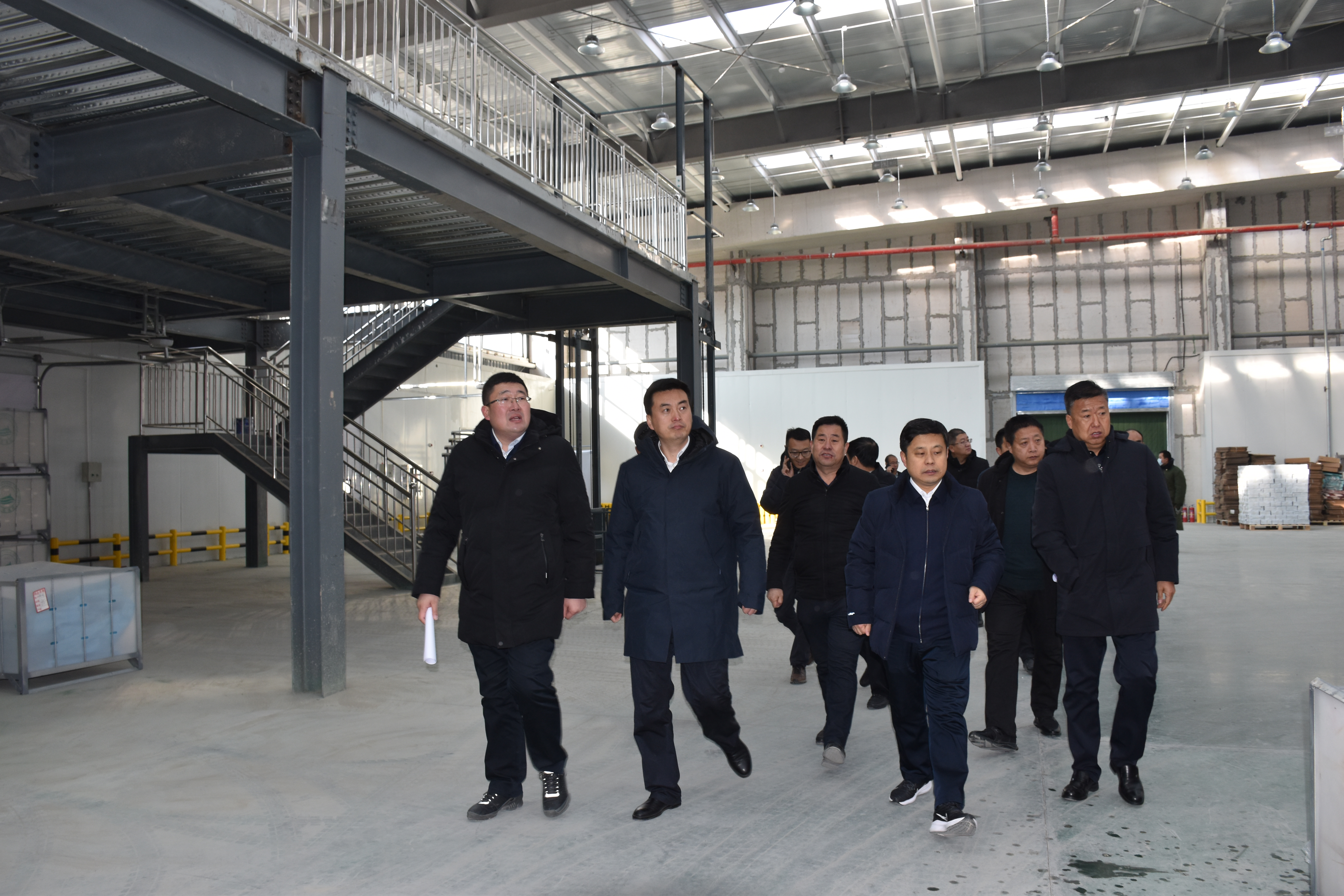 市委常委、組織部部長(cháng)杜金根到延農集團南泥灣冷鏈物流園區調研生產(chǎn)中心建設情況